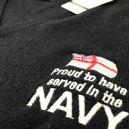 Proud to Have Served in The Navy V-Neck Jumper