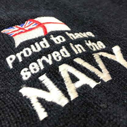 Proud to Have Served in The Navy V-Neck Jumper