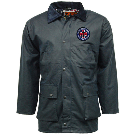 Navy Veteran Wax Jacket
