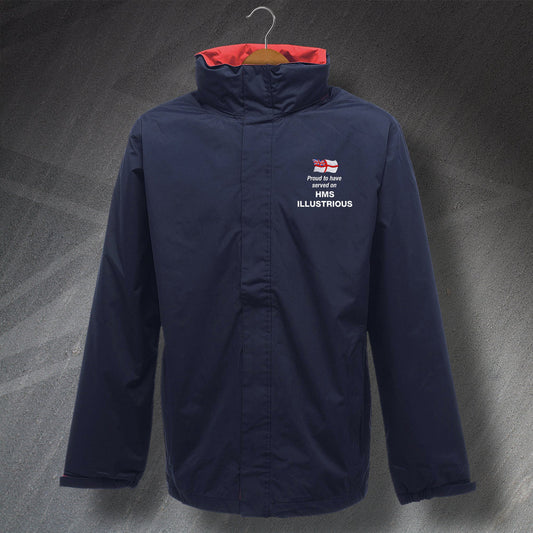HMS Illustrious Waterproof Jacket