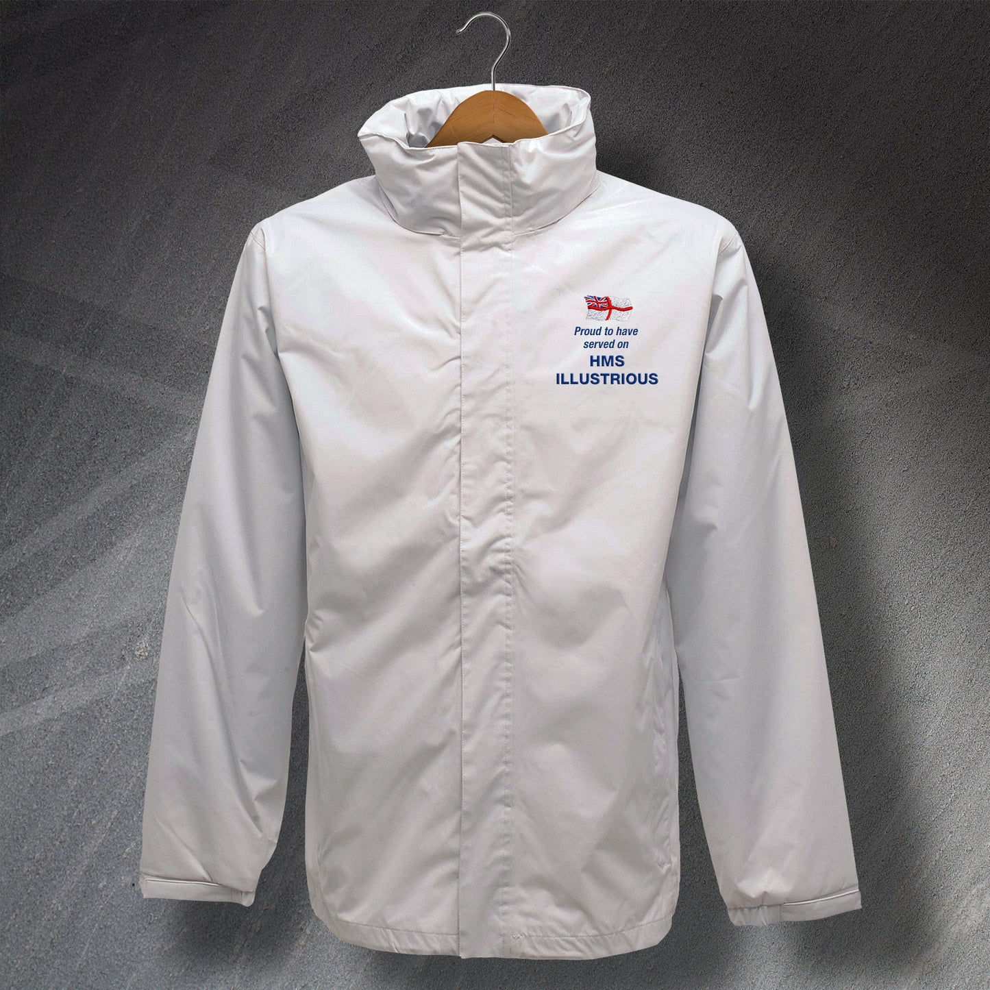 HMS Illustrious Waterproof Jacket