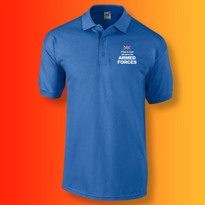 Armed Forces Embroidered Polo Shirt