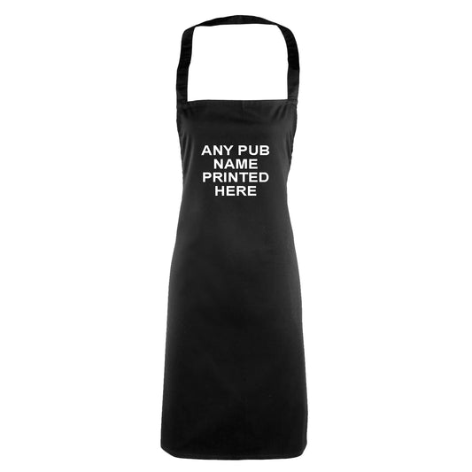 Personalised Pub Name Apron