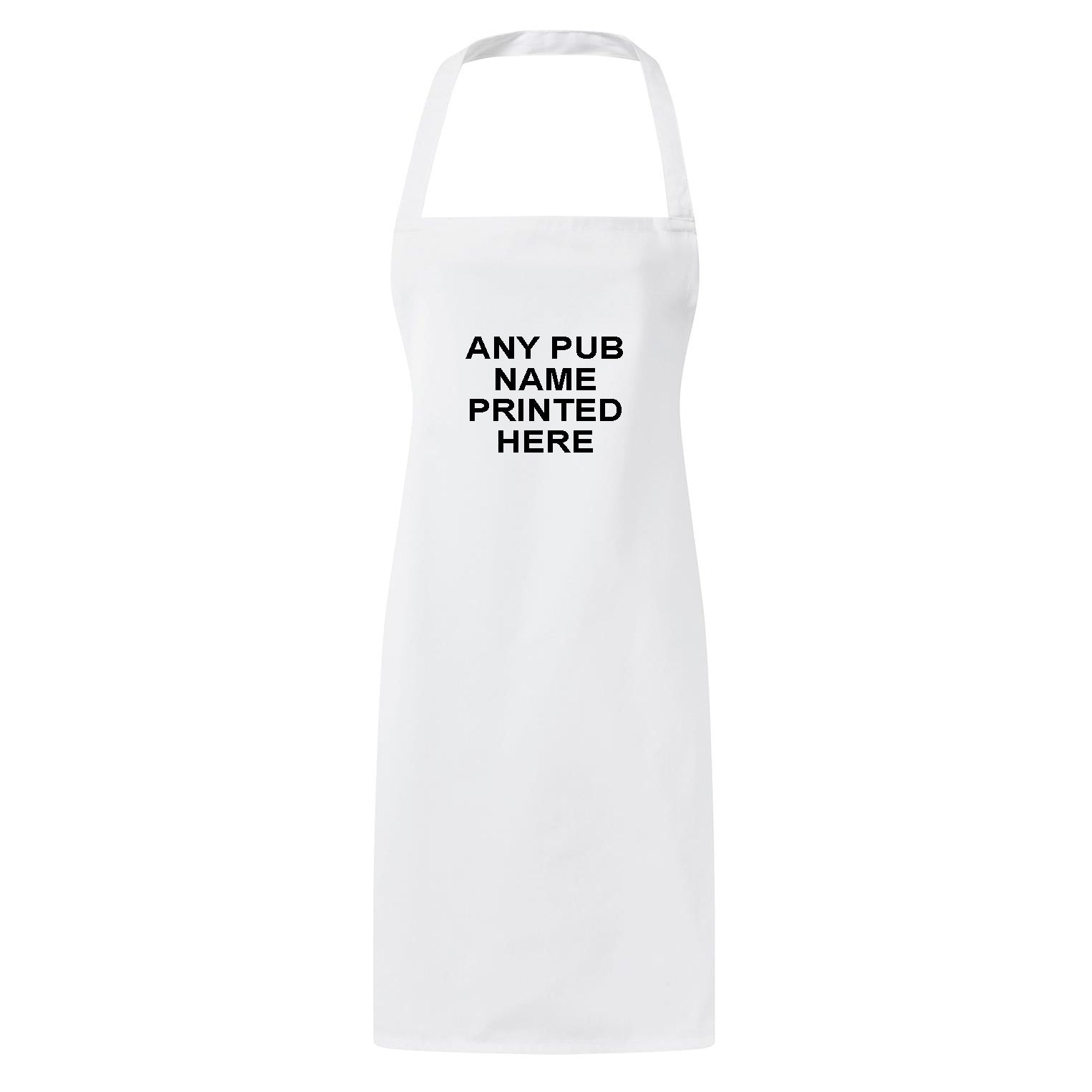 Personalised Pub Name Apron