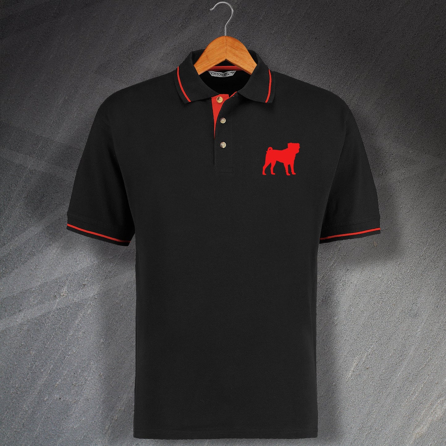 Pug Polo Shirt