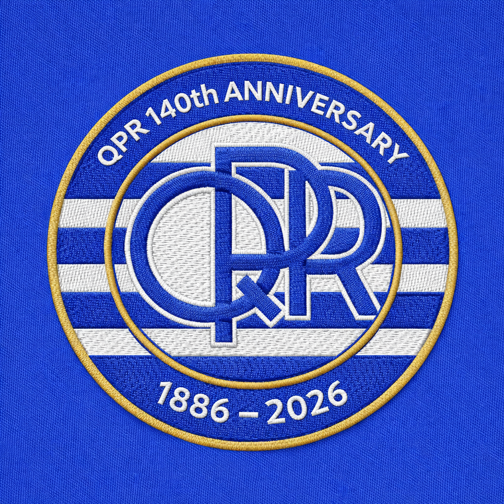 QPR Classic Football Jacket Mens