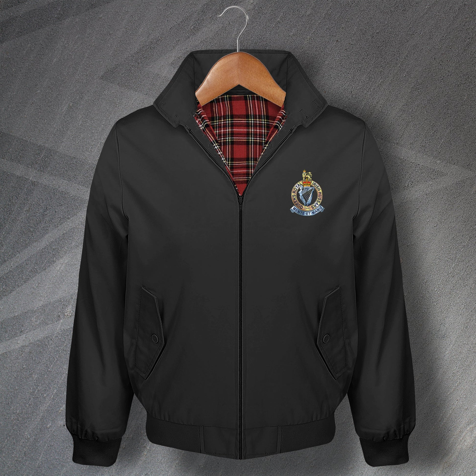Queen's Royal Irish Hussars Harrington Jacket