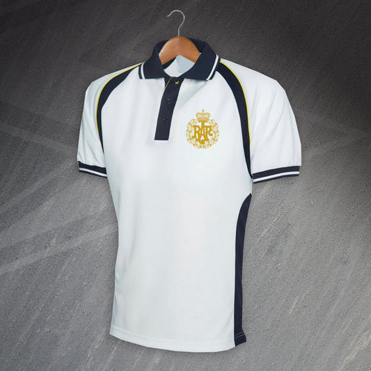 RAF Cap Badge Embroidered Sports Polo Shirt
