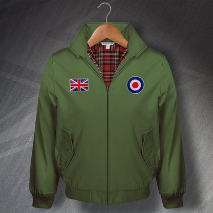 RAF Union Jack Roundel Harrington Jacket