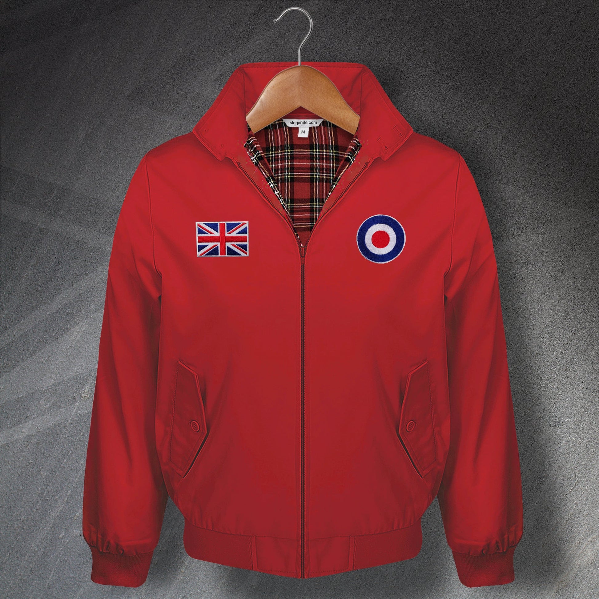 RAF Union Jack Roundel Harrington Jacket