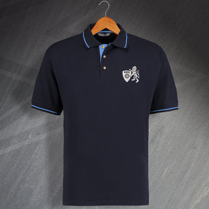Retro Raith Football Polo Shirt