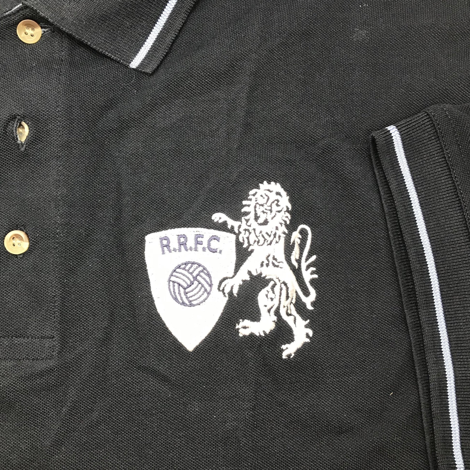Retro Raith Football Polo Shirt