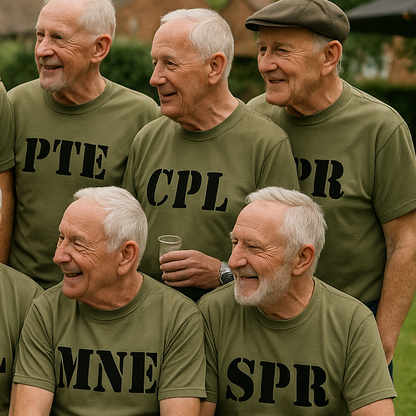 Rank Abbreviation T Shirt