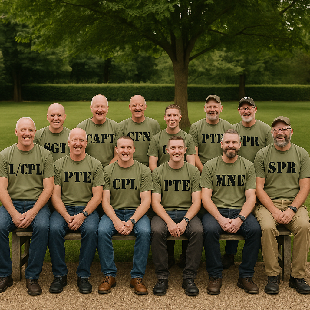 Rank Abbreviation T Shirt