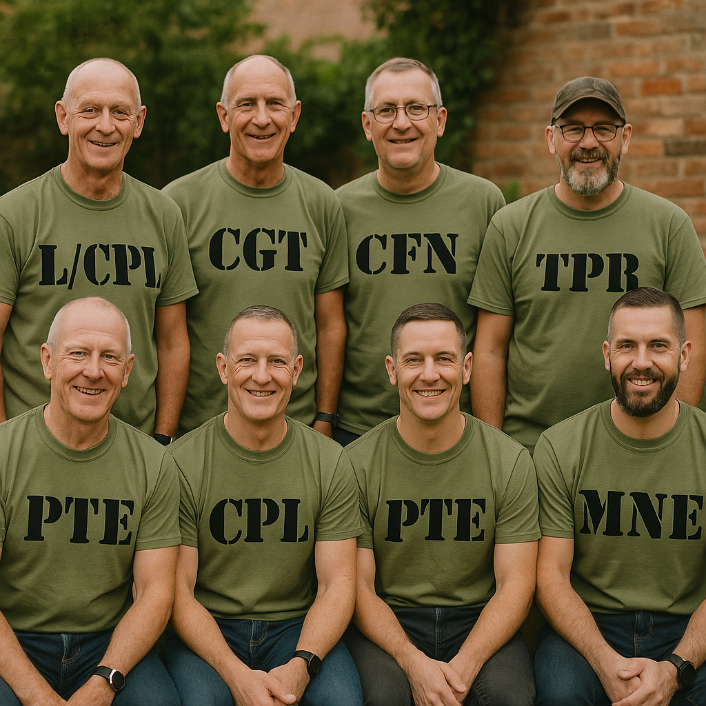 Rank Abbreviation T Shirt