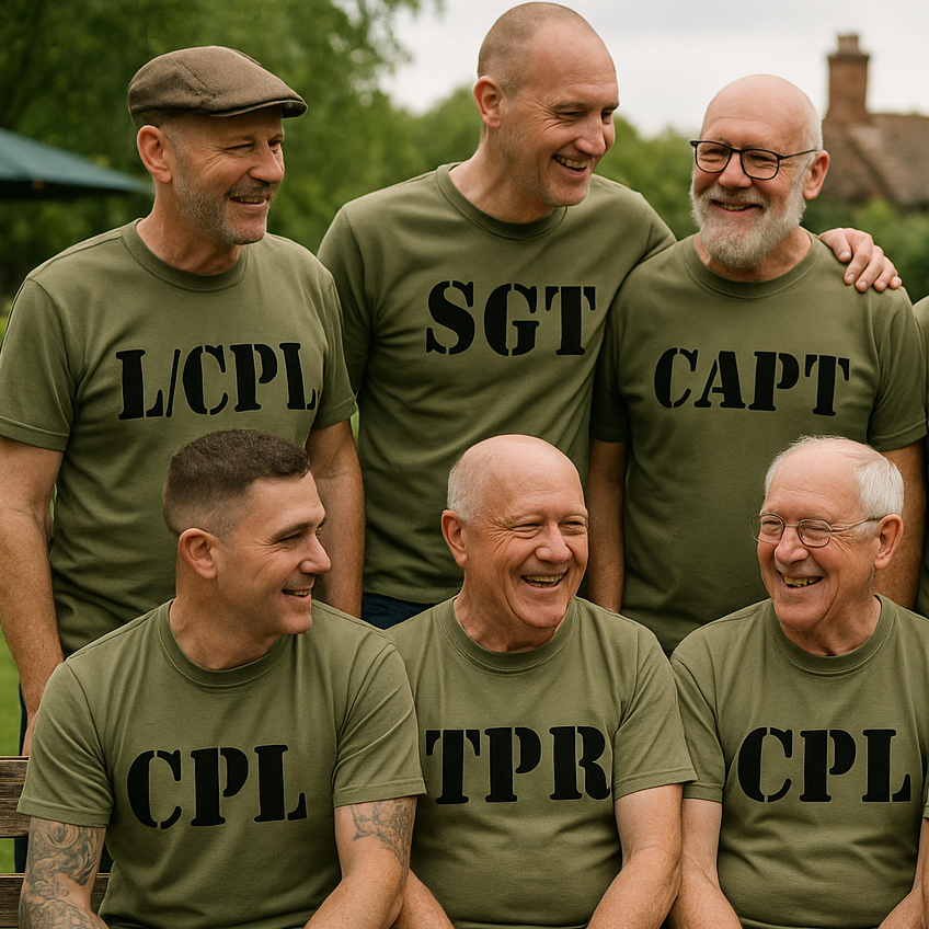 Rank Abbreviation T Shirt