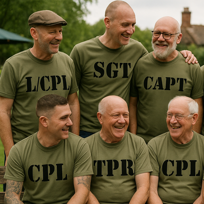 Rank Abbreviation T Shirt