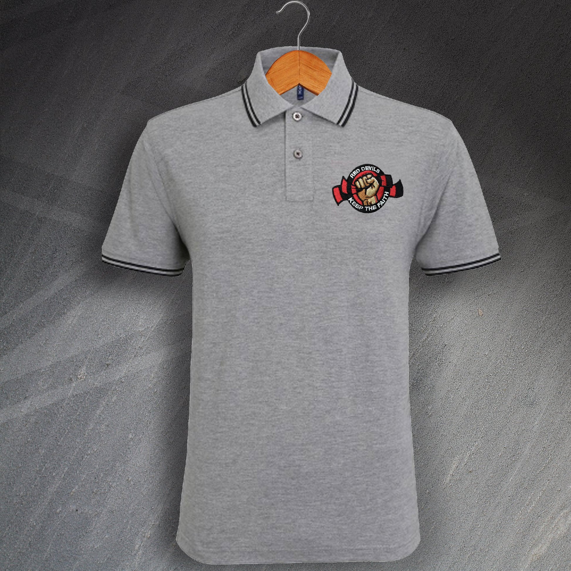 Red Devils Football Polo Shirt