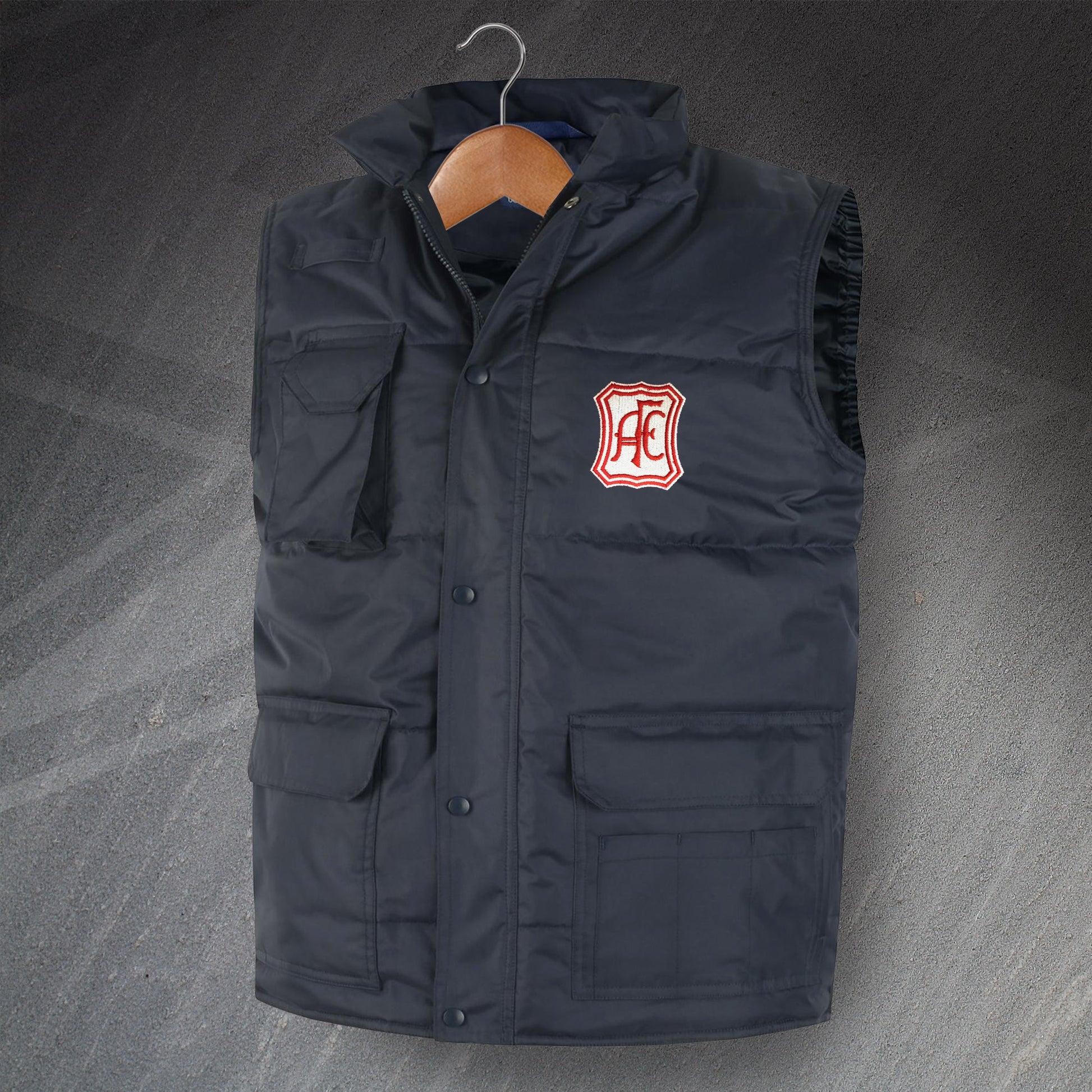 Retro Abereen 1963 Embroidered Super Pro Bodywarmer