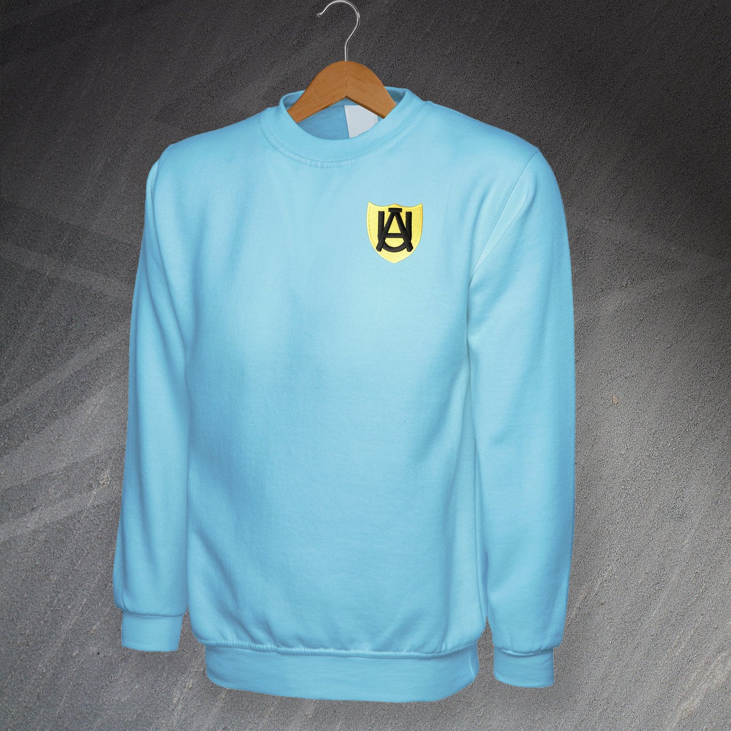 Retro Abbey United Embroidered Sweatshirt