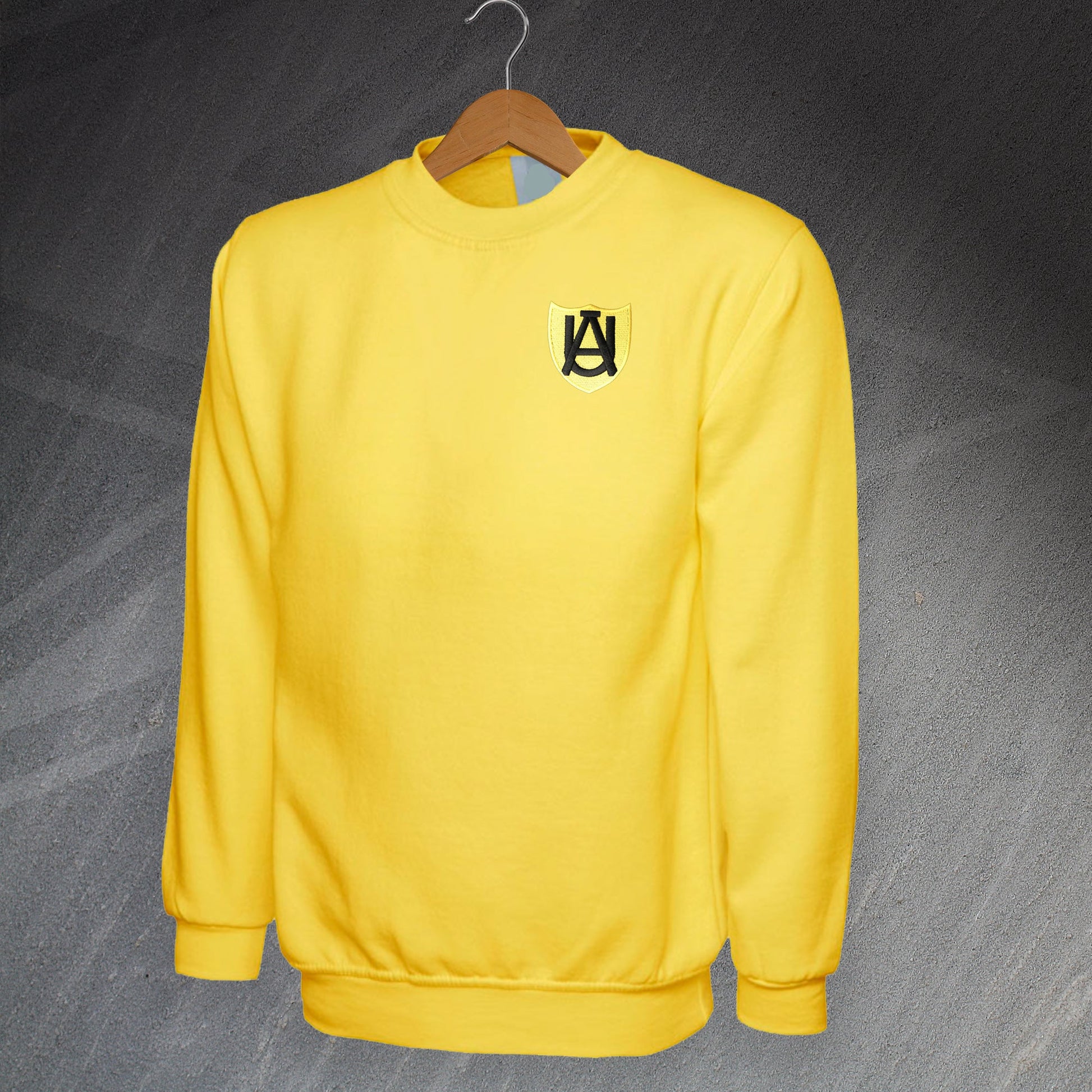 Retro Abbey United Embroidered Sweatshirt