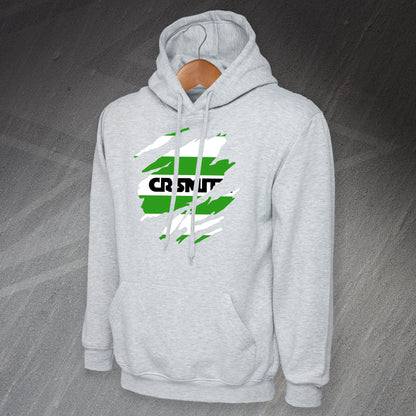 Retro Celtic 1985 Torn Effect Hoodie
