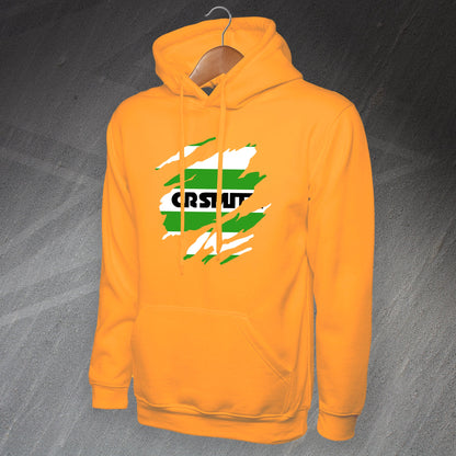 Retro Celtic 1985 Torn Effect Hoodie