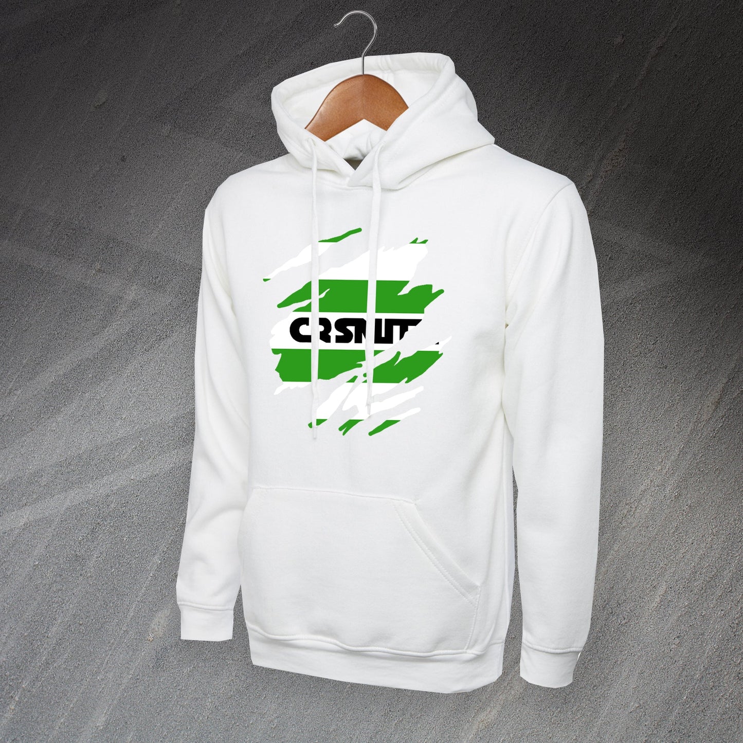 Retro Celtic 1985 Torn Effect Hoodie