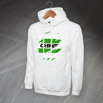Retro Celtic 1985 Torn Effect Hoodie