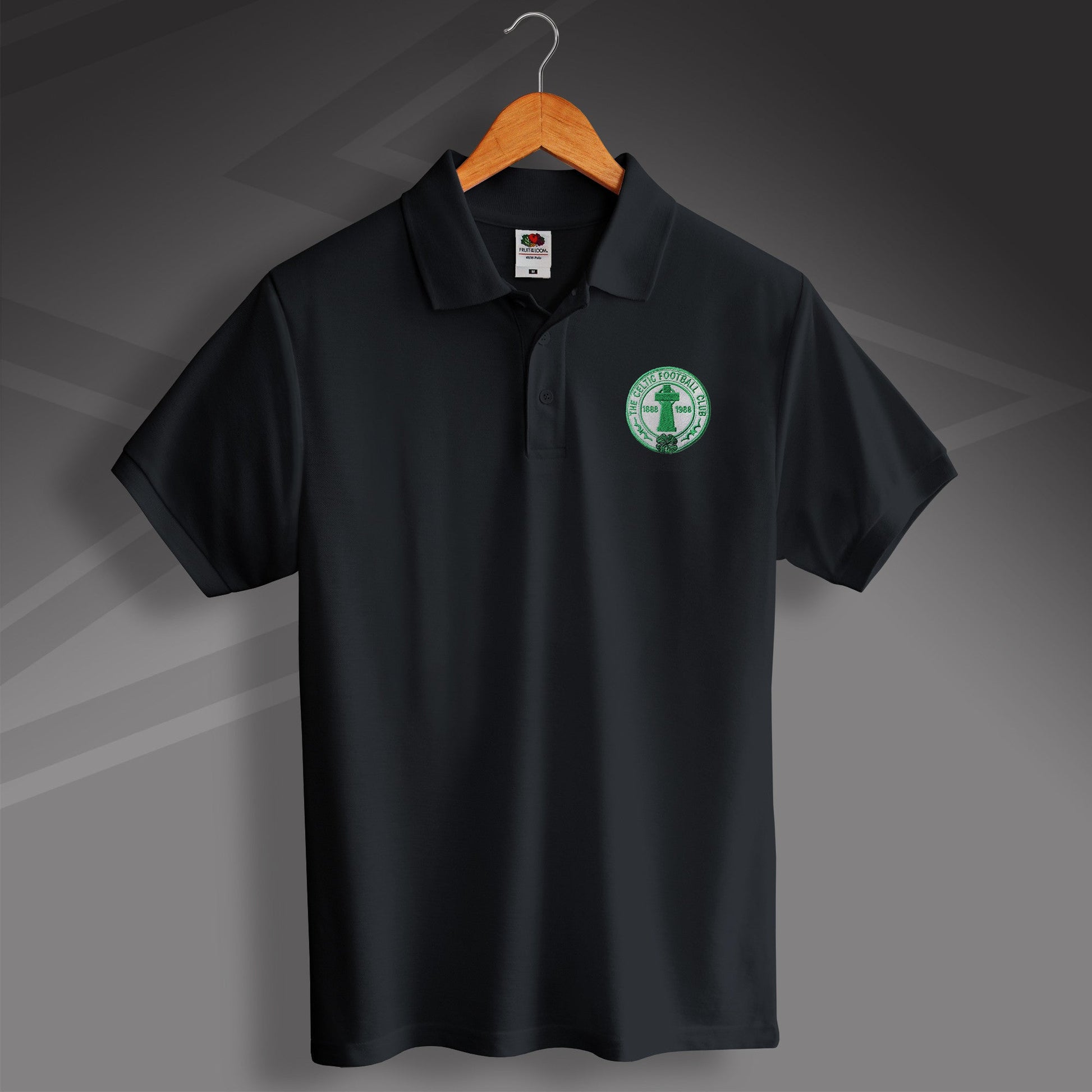 Classic Celtic Football Polo Shirt