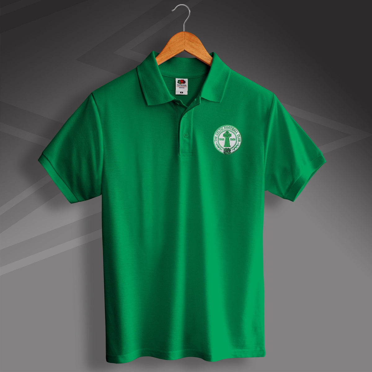 Classic Celtic Football Polo Shirt