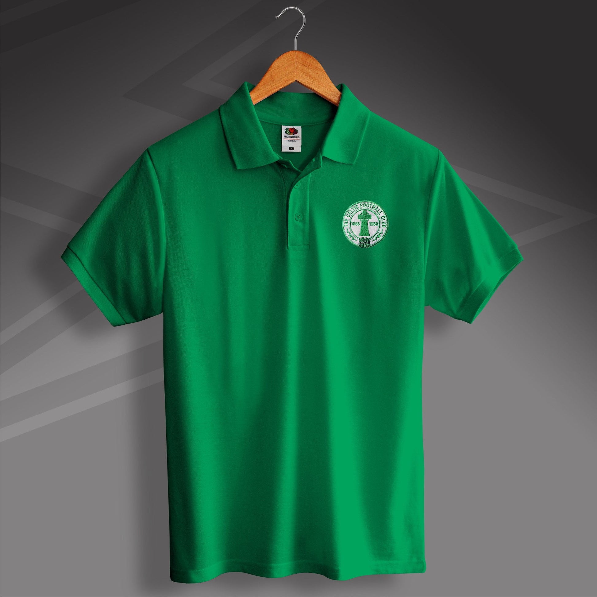 Classic Celtic Football Polo Shirt