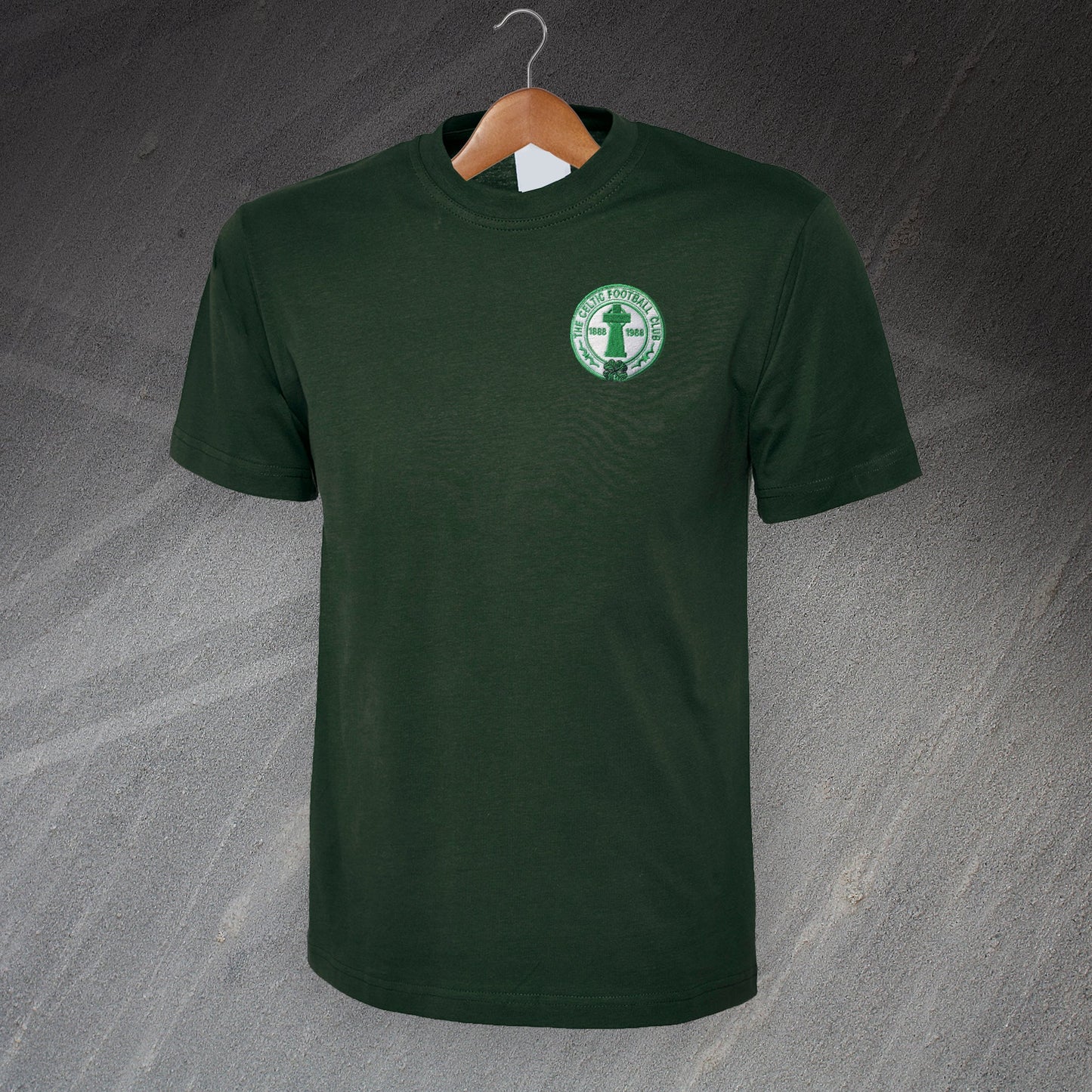 Retro Celtic Centenary Embroidered T-Shirt
