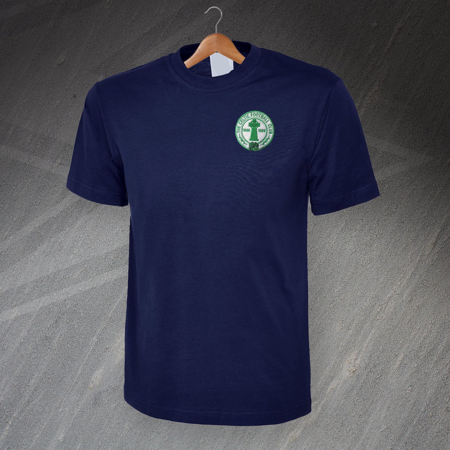 Retro Celtic Centenary Embroidered T-Shirt