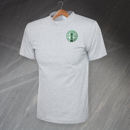 Retro Celtic Centenary Embroidered T-Shirt