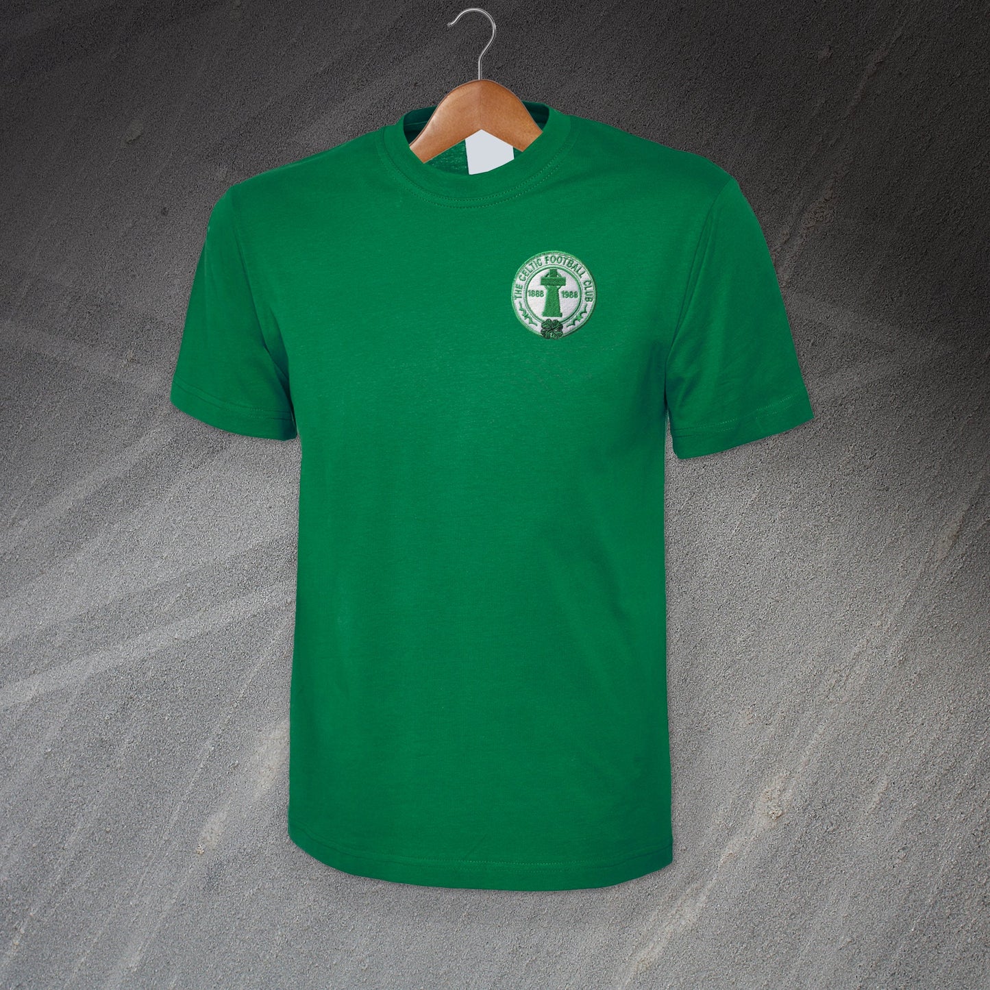 Retro Celtic Centenary Embroidered T-Shirt