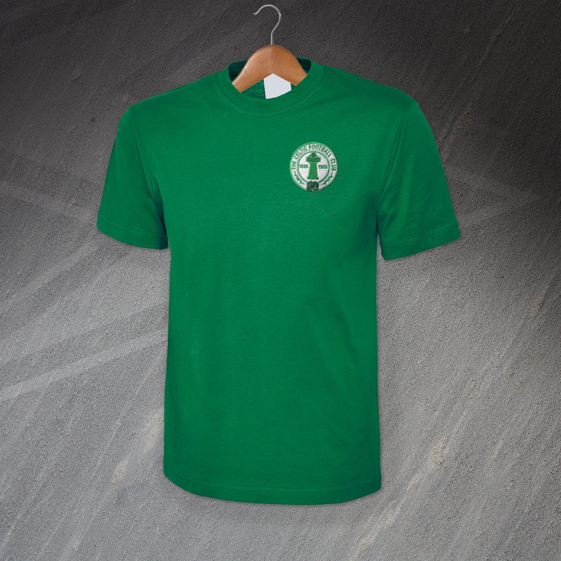 Retro Celtic Centenary Embroidered T-Shirt