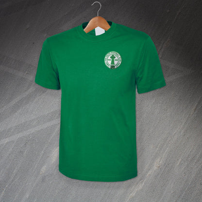 Retro Celtic Centenary Embroidered T-Shirt