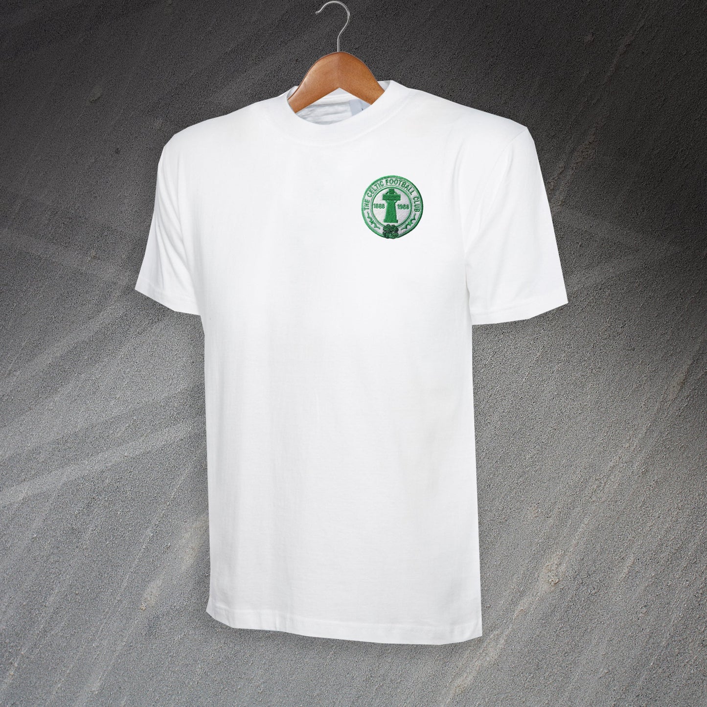 Retro Celtic Centenary Embroidered T-Shirt