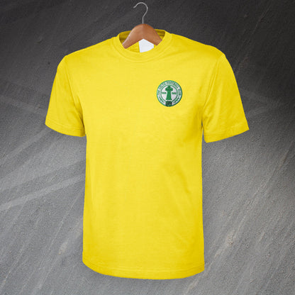 Retro Celtic Centenary Embroidered T-Shirt