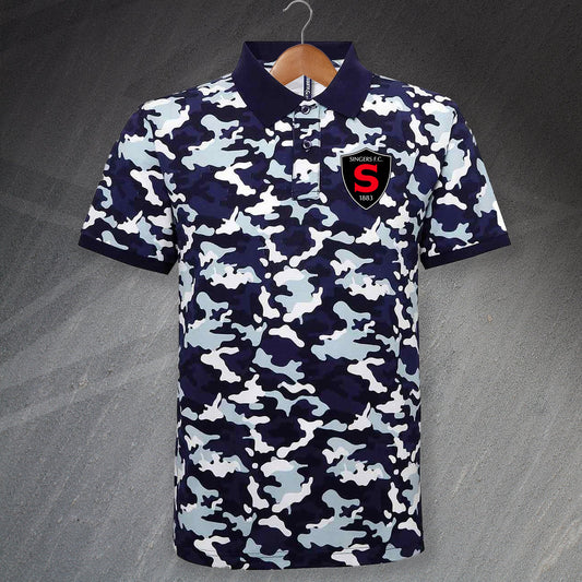 Retro Coventry Camo Polo Shirt