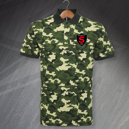 Retro Coventry Camo Polo Shirt