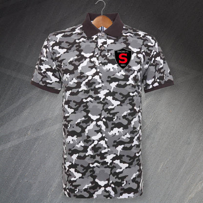 Retro Coventry Camo Polo Shirt