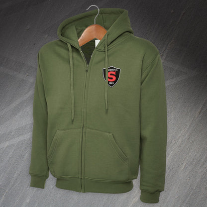 Retro Coventry Zipped Hoodie