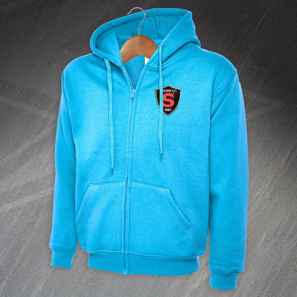 Retro Coventry Zipped Hoodie