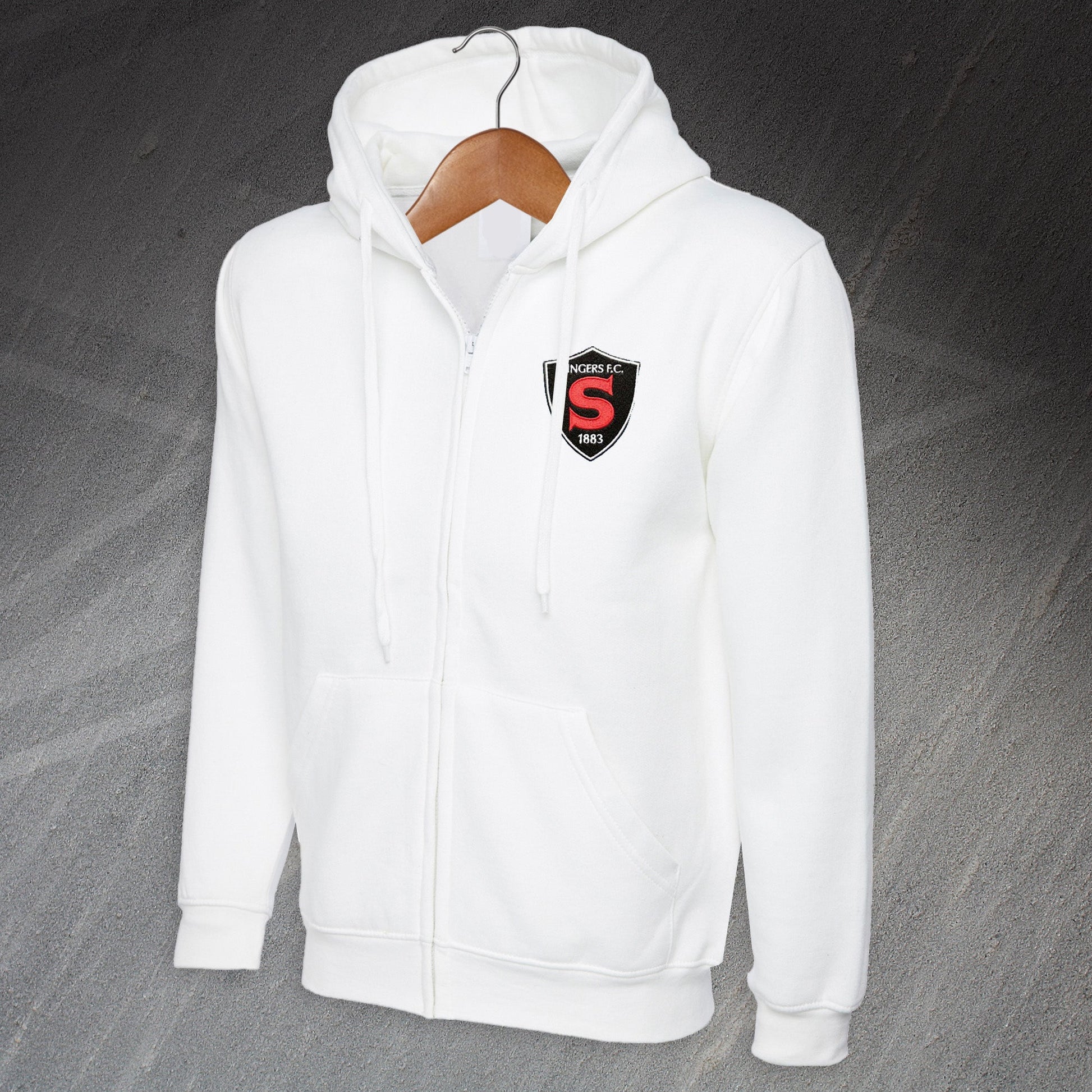 Retro Coventry Zipped Hoodie