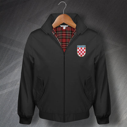 Croatia Football Harrington Jacket
