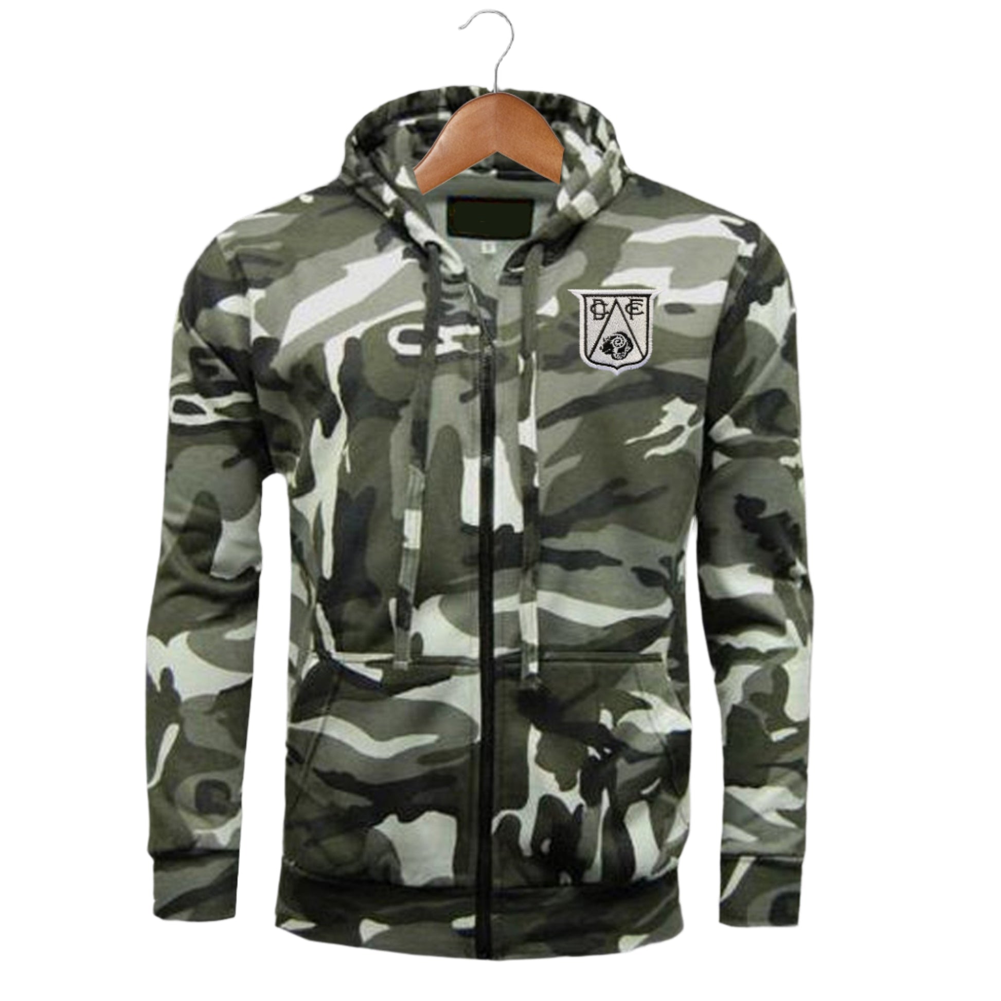 Derby County Camo Hoodie