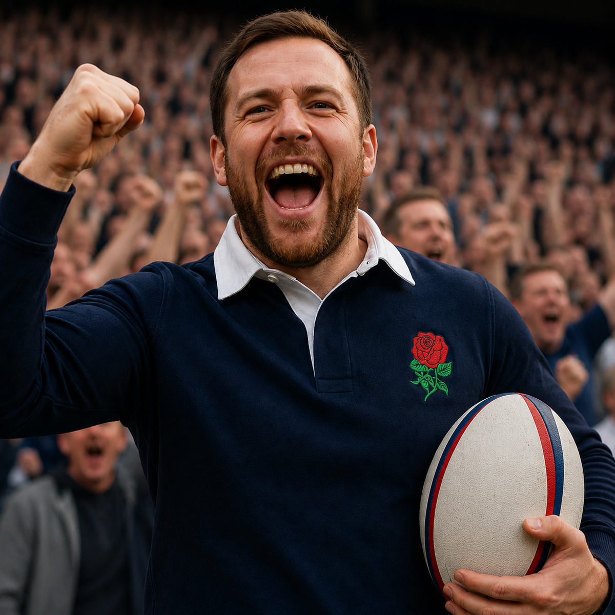 Retro England Rugby English Rugby Top