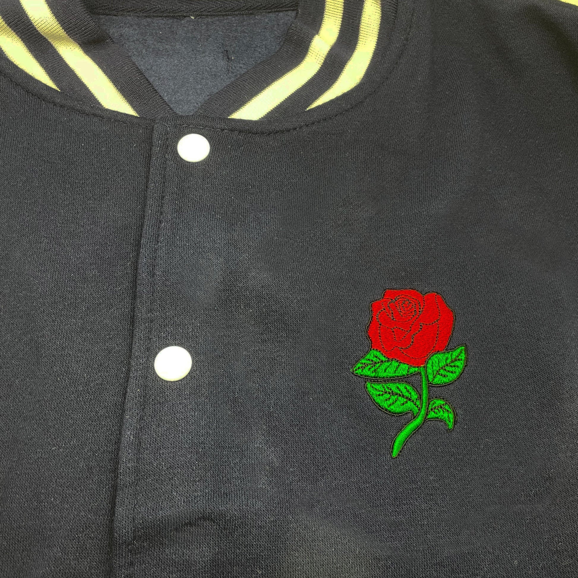 England Rugby Baseball Jacket Mens